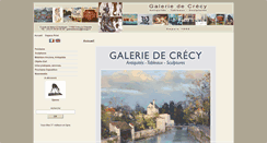 Desktop Screenshot of galerie-de-crecy.com